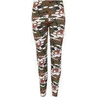 Haleigh Camouflage Leggings - Green