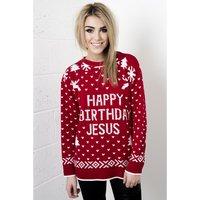 Happy Birthday Jesus Christmas Jumper