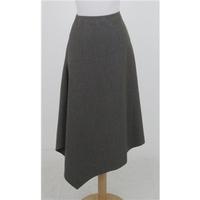 Hardy Amies, size 12 beige/brown asymmetrical skirt