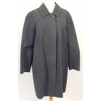 Harrods Knightsbridge Grey Raincoat Size: M