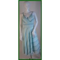 handmade size 12 blue vintage dress
