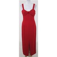 Hamells size 10 red evening dress