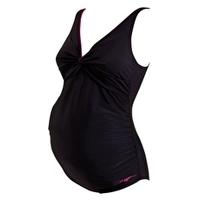 Hayman Maternity One Piece - Black and Pink