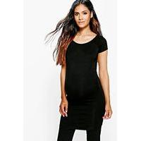 Hayley Over The Bump T-Shirt - black