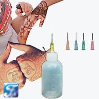 Halloween HENNA Applicator Temporary Tattoo kit Body Ink Herbal Mehndi