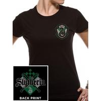 harry potter house slytherin womens large t shirt black