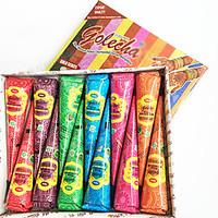 halloween 12x colored golecha henna cone paste tattoo temporary ink ja ...