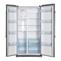 Haier HRF628DF6 American Style Fridge Freezer in Silver 1 78m A Rated