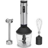 Hand-held blender Profi Cook PC-SMS 1095 600 W with blender attachment, stepless speed control, Multifunction Black, St