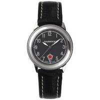 Harwood Watch Black Leather