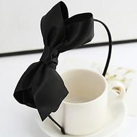 Han Edition Bowknot Chiffon Headband Three Color Optional