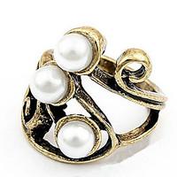 Han Edition Retro Contracted Pearl Ring