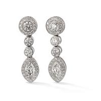 hans d kreiger earrings diamond