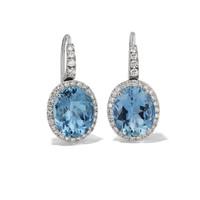 hans d kreiger earrings aquamarine