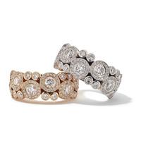 hans d kreiger ring rose and white gold