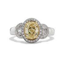 Hans D. Kreiger Ring Yellow Diamond