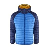 haglofs essens mimic hood men vibrant blue hurricane blue