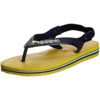 Havaianas Baby Brasil Logo Citrus Yellow