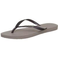 havaianas slim logo rose