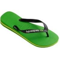 havaianas brasil logo green neonblack