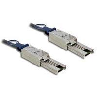 Hard drives Cable [1x Mini SAS plug (SFF-8088) - 1x Mini SAS plug (SFF-8088)] 2 m Black Delock