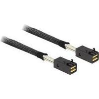 Hard drives Cable [1x mini SAS plug (SFF-8087) - 1x mini SAS plug (SFF-8087)] 1 m Black Delock