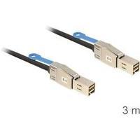Hard drives Cable [1x Mini SAS plug (SFF-8644) - 1x Mini SAS plug (SFF-8644)] 3 m Black Delock