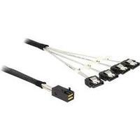 Hard drives Cable [1x Mini SAS socket (SFF-8643) - 4x SATA plug 7-pin] 0.50 m Black Delock