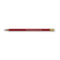 HB Pencil Red Rubber Tipped Pack of 12 Pencils 9803982