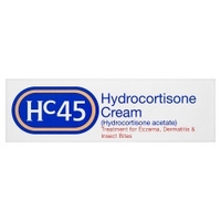 hc45 hydrocortisone cream 15g