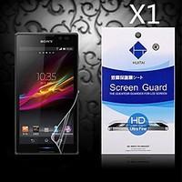hd screen protector with dust absorber for sony xperia z3 mini 1 pcs