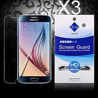 HD Screen Protector with Dust-Absorber for Samsung Galaxy S6 edge (3 PCS)