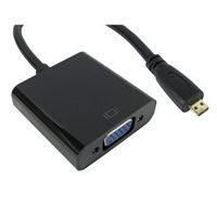 HDMI to VGA Adapter Cable with Audio and Power