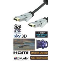 hdmi cable with ethernet high speed 14 swivel 10m 3d tv