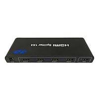 HDMI V1.4 1X4 HDMI Splitter(1 in 4 out)Support 3D 1080P