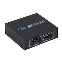 HDMI V1.4 1X2 HDMI Splitter(1 in 2 out)Support 3D 1080P