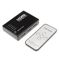 HDMI Switch 5in 1out 1080P HDMI1.3 with Remote Control