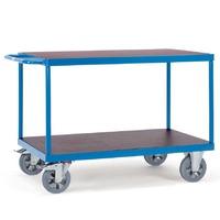 hd 2 shelf table top cart 1200kg capacity