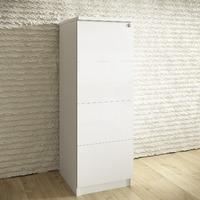 hd range 4 draw filing cabinet frost white professional assembly inclu ...