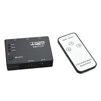 HDMI V1.3 3X1 HDMI Splitter(3 in 1 out)Support 3D 1080P