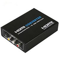 hdmi converter composite s video to hdmi 720p 1080p scaler audio video ...