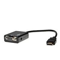 hdmi to vga cable hd line black