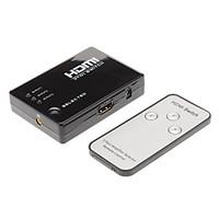 HDMI Switch 3in 1out 1080P HDMI1.3 with Remote Control