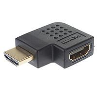 HDMI Male to Female Right Angle 90 Degree Adapter(Black)