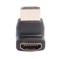 HDMI V1.4 M/F 270-Degree Connector/Extension Joint for Home Theater