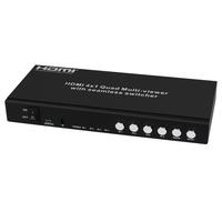 HDS 841SL HD 4 * 1 Quad Multi-Viewer with Seamless Switcher US Plug