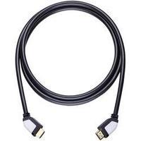 HDMI Cable [1x HDMI plug - 1x HDMI plug] 1.20 m Black Oehlbach