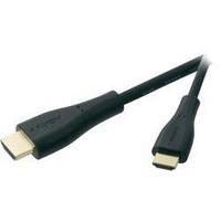 HDMI Cable [1x HDMI plug - 1x HDMI plug C mini] 1.50 m Black SpeaKa Professional