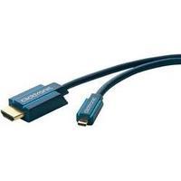 HDMI Cable [1x HDMI plug - 1x HDMI socket D Micro] 2 m Blue clicktronic