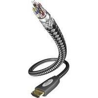 HDMI Cable [1x HDMI plug - 1x HDMI plug] 5 m Anthracite Inakustik